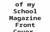 Production of my School Magazine Contents page