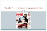 Task 5 – genre conventions