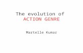 The evolution of action film genre