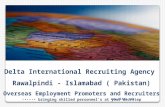 Recruiting from Pakistan