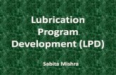 Lubrication Program Development (LPD)