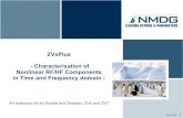 ZVxPlus Presentation: Characterization of Nonlinear RF/HF Components in Time and Frequency domain
