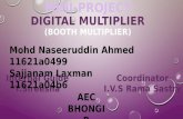 Seminar on Digital Multiplier(Booth Multiplier) Using VHDL