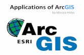 Applications of Arc GIS