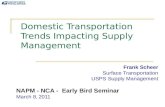 Transportation Impacts Upon Supply Chains