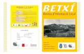 Betxí. Revista d'Informació Local, num 30. Maig 2012