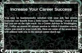 Increase your career success