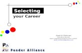 Selecting your career