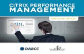 Citrix Performance Management Report 2014