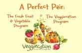 The Fresh Fruit & Vegetable Program + Veggiecation = A Perfect Pair