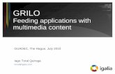 Grilo: Feeding applications with multimedia content (GUADEC 2010)