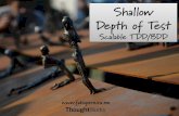 Shallow Depth of Tests Scallable BDD and TDD