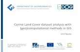 Pászto, V: Corine Land Cover dataset analysis with (geo)computational methods in GIS