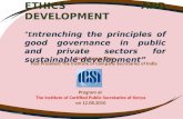 Ethics And Development