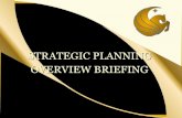 Strategic Planning Briefing (June 2011)