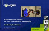 Sirris manufacturing day 2013   ARGON Measuring Solutions - Geert Cremers