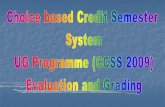 Choice based credit and semester system