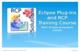 Eclipse Training - Main eclipse ecosystem classes
