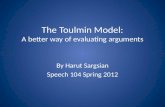 The toulmin model