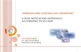Css 2013   temperature controlled transport - risk mitigation - luc huybreghts - pauwels consulting
