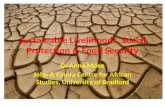 Sustainable Livelihoods, social protection and food security
