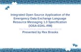 Open Source EDXL-Resource Management Project in Context