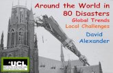 Around the world in eighty disasters - inaugural lecture