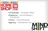 Social Media Case Study: A Shoppers Bag by HomeShop18