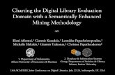 Charting the Digital Library Evaluation Domain with a Semantically Enhanced Mining Methodology