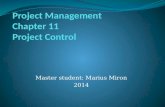Project control. Management