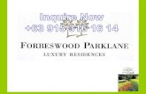 Forbeswood parklane