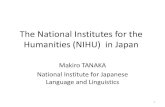 Professor M Tanaka presentation