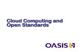 Oasis: Standards & the Cloud June2011