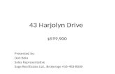 43 Harjolyn Drive - Bloor St. West & The East Mall, Etobicoke