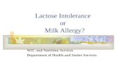 Lactose Intolerance Milk Allergy April2005nutrupdate