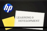 Learning & decelopment in HP