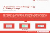Ajanta packaging-company