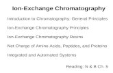 Ion Exchange Chromatography Lecture