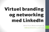 Virtuel branding og Networking på LinkedIn
