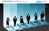 Business corporate ladder style design 2 powerpoint ppt templates.