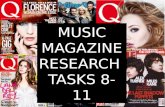 Magazine research q kerrang nme