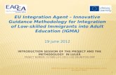 IGMA presentation, training of stakeholder networks