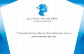 Jigsaw Academy Foundation Course in Analytics - Introducation