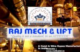 RMLhoist - An Industrial Equipment Manufacturer in India