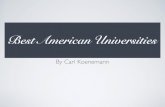 Carl koenemann top universities
