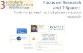 Focus on research workshop