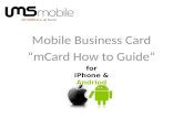 Add m card to device