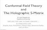 Conformal Field Theory and the Holographic S-Matrix