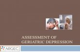 ARGEC - Assessment of Geriatric Depression