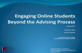 Engaging online students beyond the advising process.